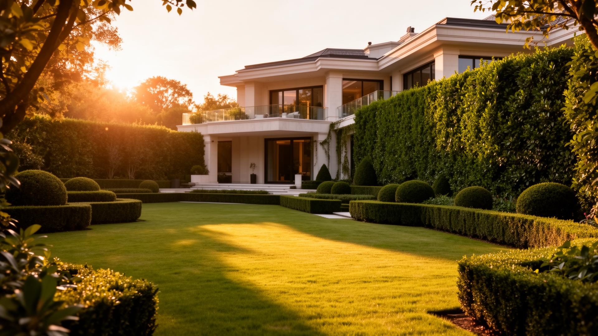 Gepflegter Premium-Garten